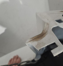 Pare choc arriere CITROEN C4 3 Photo n°5