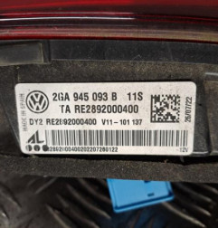 Feu arriere secondaire gauche (feux) VOLKSWAGEN T-ROC Photo n°4