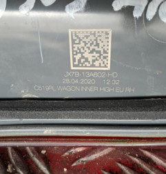 Feu arriere secondaire droit (feux) FORD FOCUS 4 Photo n°3