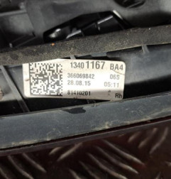 Feu arriere secondaire droit (feux) OPEL ASTRA K Photo n°4