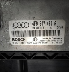 Calculateur moteur AUDI A6 3 Photo n°4