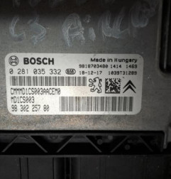 Calculateur moteur CITROEN C3 AIRCROSS 1 Photo n°4