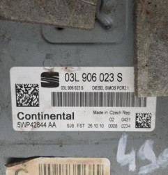 Calculateur moteur SEAT IBIZA 4 Photo n°3