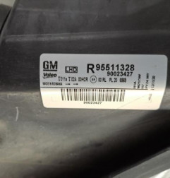 Optique avant principal droit (feux)(phare) OPEL CORSA D Photo n°5