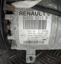 Compresseur clim RENAULT CAPTUR 1 Photo n°3