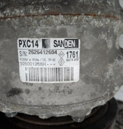 Compresseur clim RENAULT GRAND SCENIC 4 Photo n°3