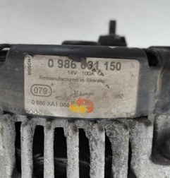 Alternateur OPEL MERIVA B Photo n°4