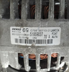 Alternateur FIAT GRANDE PUNTO Photo n°3