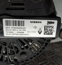 Alternateur DACIA SANDERO 2 Photo n°4