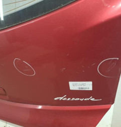 Malle/Hayon arriere NISSAN MICRA 4 Photo n°4