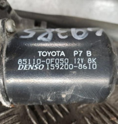 Moteur essuie glace avant TOYOTA COROLLA VERSO 2 Photo n°4