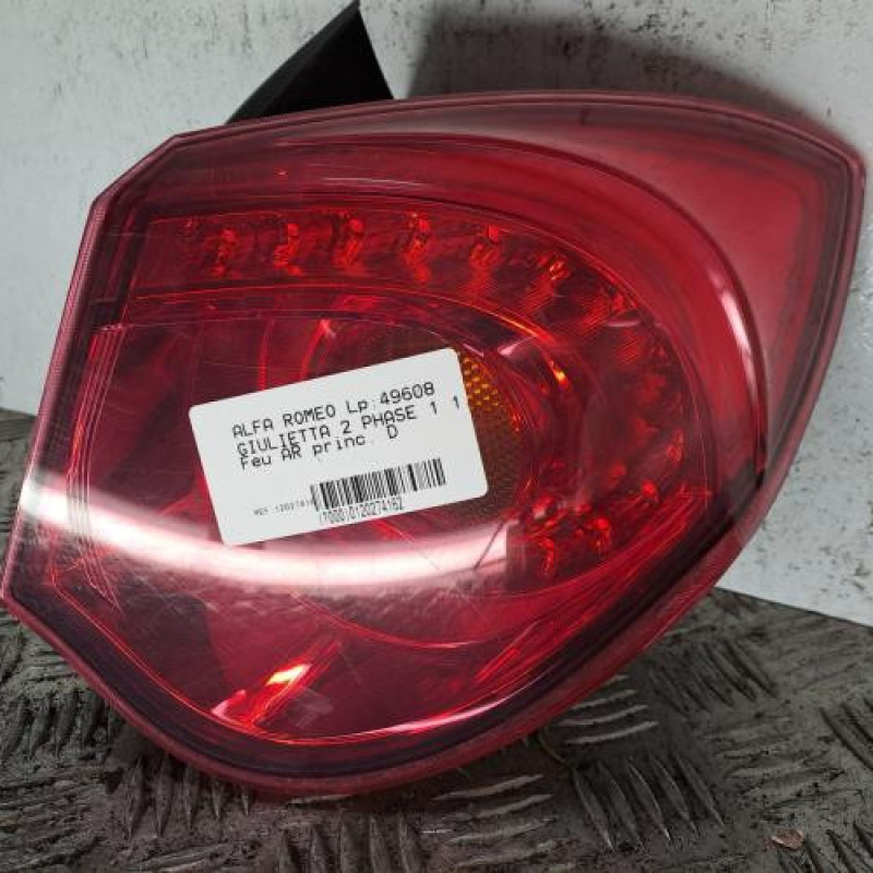 Feu arriere principal droit (feux) ALFA ROMEO GIULIETTA 2