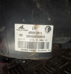 Feu arriere principal gauche (feux) ALFA ROMEO GIULIETTA 2 Photo n°5