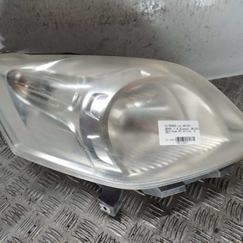 Optique avant principal droit (feux)(phare) CITROEN NEMO