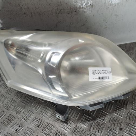 Optique avant principal droit (feux)(phare) CITROEN NEMO Photo n°1