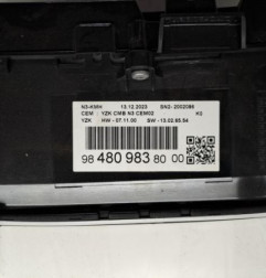 Compteur PEUGEOT EXPERT 3 Photo n°4