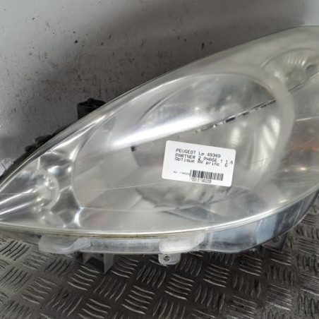 Optique avant principal gauche (feux)(phare) PEUGEOT PARTNER 2