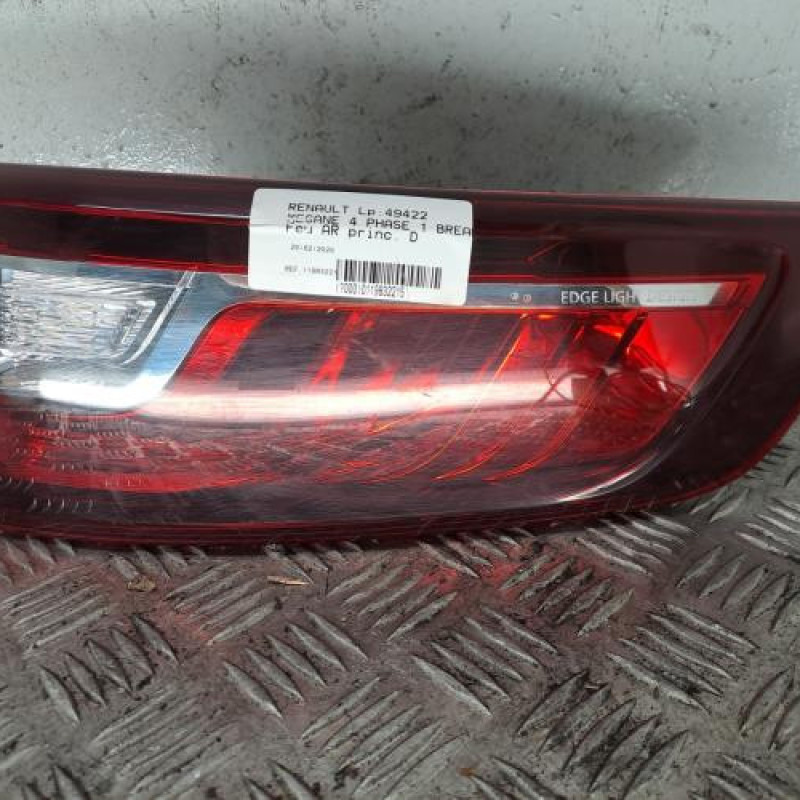 Feu arriere principal droit (feux) RENAULT MEGANE 4