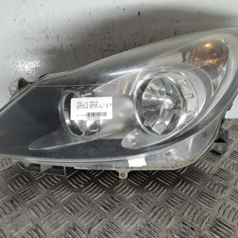 Optique avant principal gauche (feux)(phare) OPEL CORSA D