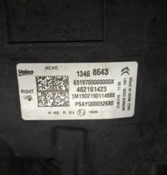 Optique avant principal droit (feux)(phare) CITROEN C3 AIRCROSS 1 Photo n°5