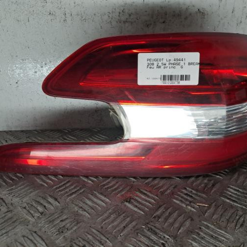 Feu arriere principal gauche (feux) PEUGEOT 308 2 SW