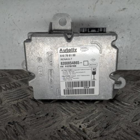 Boitier air bag RENAULT CLIO 3 Photo n°1