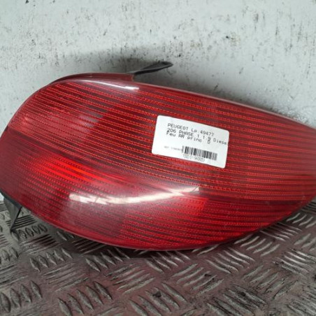 Feu arriere principal droit (feux) PEUGEOT 206