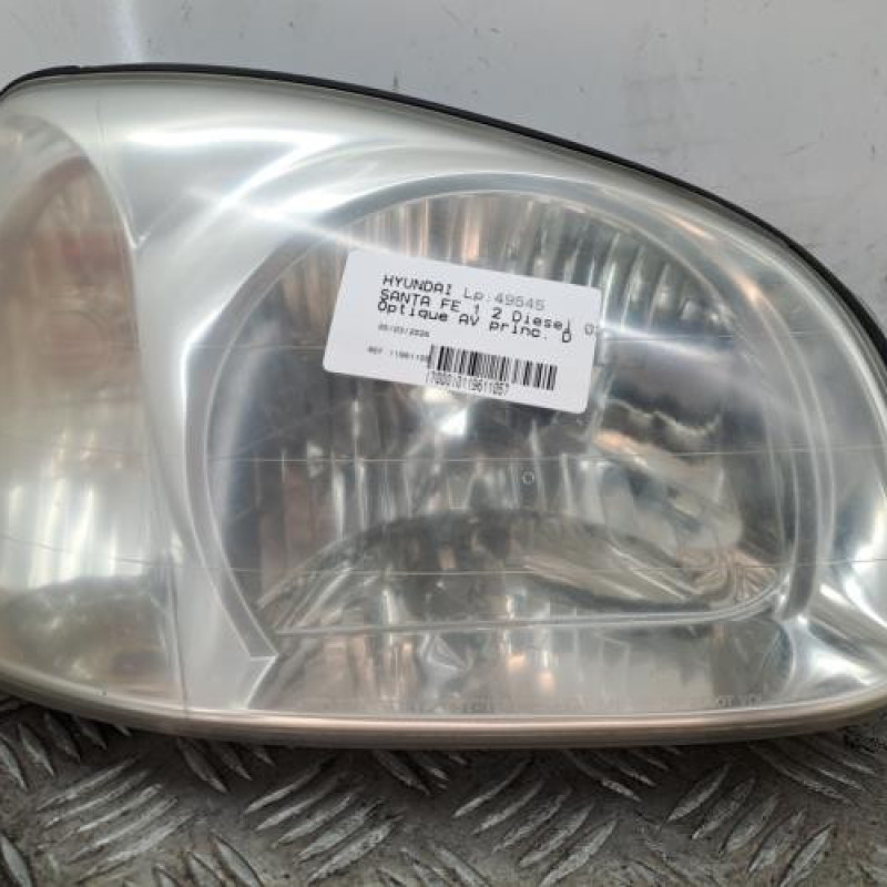 Optique avant principal droit (feux)(phare) HYUNDAI SANTA FE 1