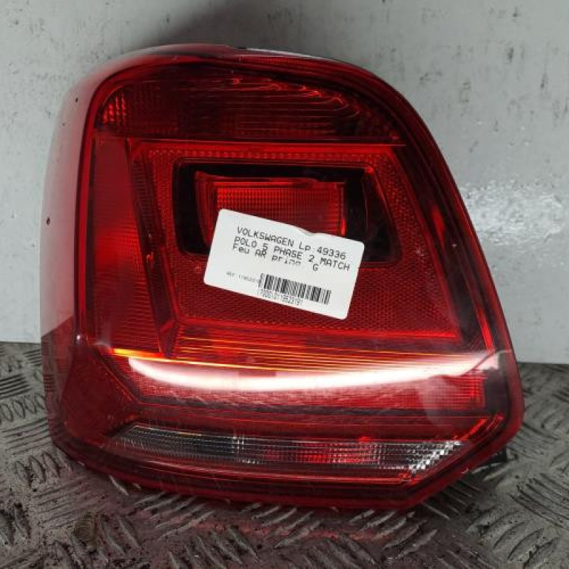 Feu arriere principal gauche (feux) VOLKSWAGEN POLO 5