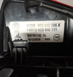 Feu arriere principal gauche (feux) VOLKSWAGEN POLO 5 Photo n°5