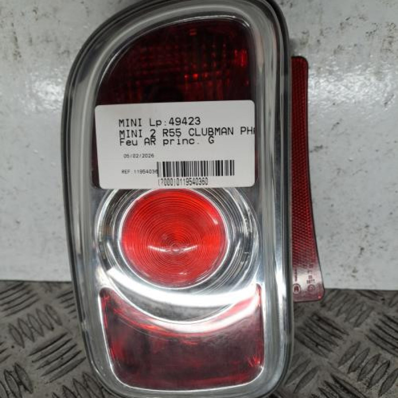 Feu arriere principal gauche (feux) MINI MINI 2 R55