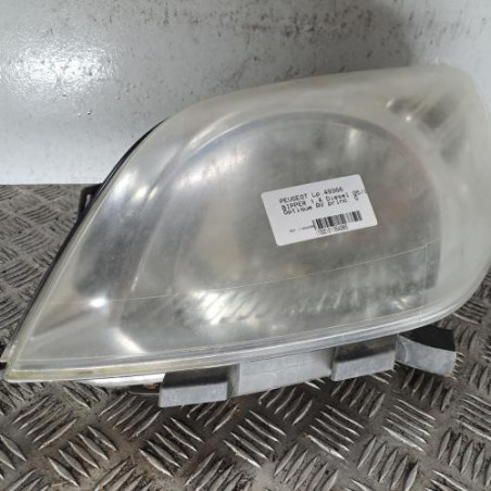 Optique avant principal gauche (feux)(phare) PEUGEOT BIPPER