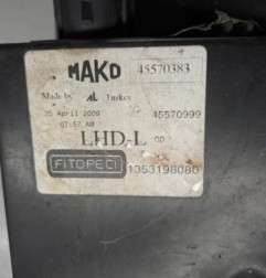 Optique avant principal gauche (feux)(phare) PEUGEOT BIPPER Photo n°5