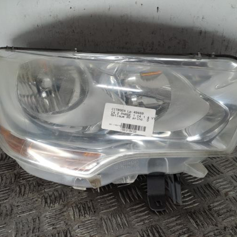 Optique avant principal droit (feux)(phare) CITROEN C4 2