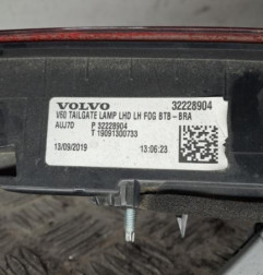 Feu arriere secondaire gauche (feux) VOLVO V 60 3 Photo n°4