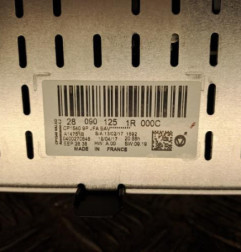 Ecran GPS RENAULT GRAND SCENIC 4 Photo n°5