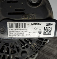 Alternateur RENAULT TRAFIC 3 COURT Photo n°4