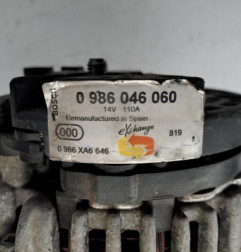 Alternateur FIAT DUCATO 2 Photo n°4