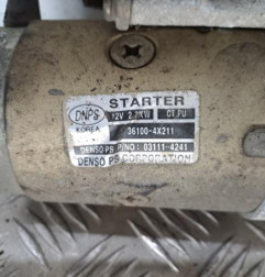 Demarreur HYUNDAI TERRACAN Photo n°5