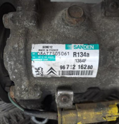 Compresseur clim PEUGEOT PARTNER 2 Photo n°3