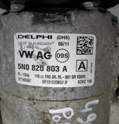 Compresseur clim VOLKSWAGEN POLO 5 Photo n°3