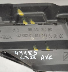 Enjoliveur de phare gauche CITROEN C3 3 Photo n°3