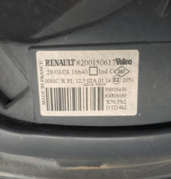 Optique avant principal droit (feux)(phare) RENAULT KANGOO 1 Photo n°5