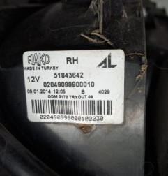 Feu arriere principal droit (feux) FIAT PANDA 3 Photo n°5