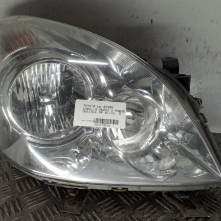 Optique avant principal droit (feux)(phare) TOYOTA COROLLA VERSO 2