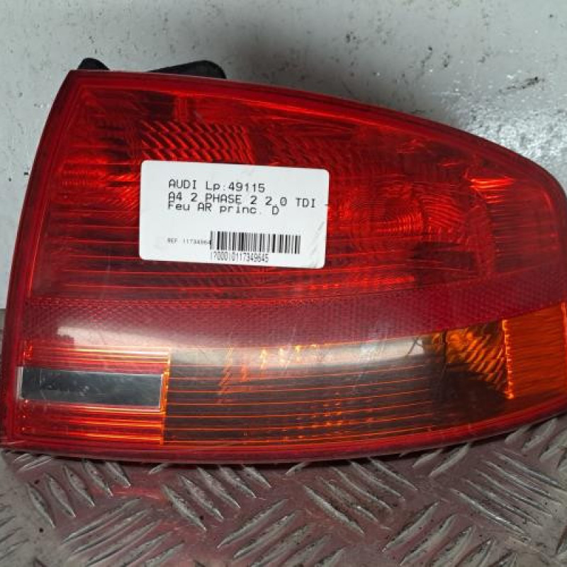 Feu arriere principal droit (feux) AUDI A4 2