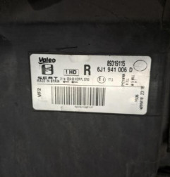 Optique avant principal droit (feux)(phare) SEAT IBIZA 4 Photo n°5