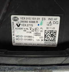 Optique avant principal gauche (feux)(phare) RENAULT ESPACE 6 Photo n°7