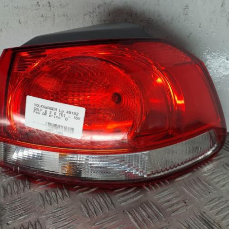 Feu arriere principal droit (feux) VOLKSWAGEN GOLF 6 Photo n°1