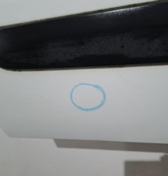 Porte avant gauche PEUGEOT EXPERT 2 Photo n°3